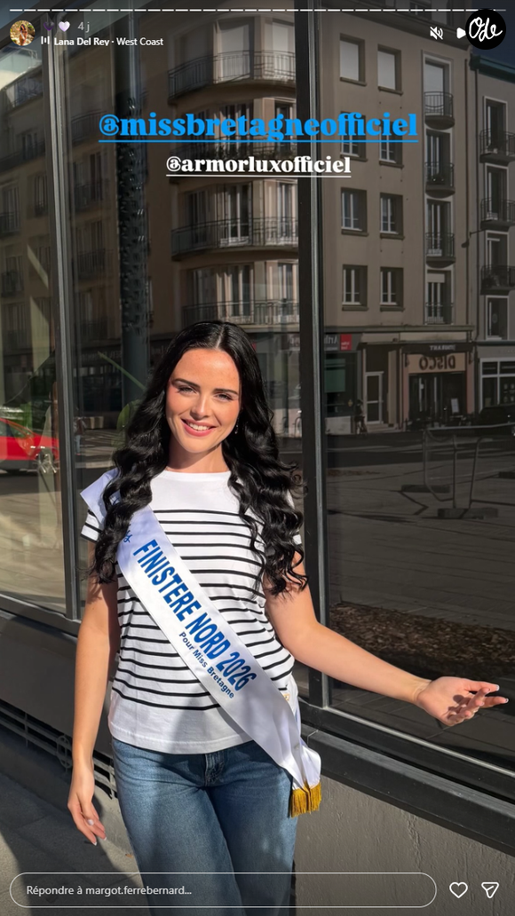 Margot Ferré Bernard, Miss Bretagne 2026 pour Miss France 2027.