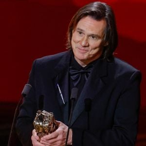 Jim Carrey (César d'honneur) lors de la 51ème cérémonie des César à l'Olympia à Paris, France, le 26 février 2025 © Borde-Jacovides/Bestimage