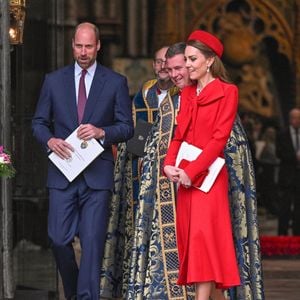 Pour l'instant, on ne sait pas si Kate Middleton se rendra en Italie.

Le prince William, prince de Galles, et Catherine (Kate) Middleton, princesse de Galles, à la sortie de l'abbaye de Westminster lors du "Commonwealth Day 2025", le 10 mars 2025.
©Backgrid UK/ Bestimage