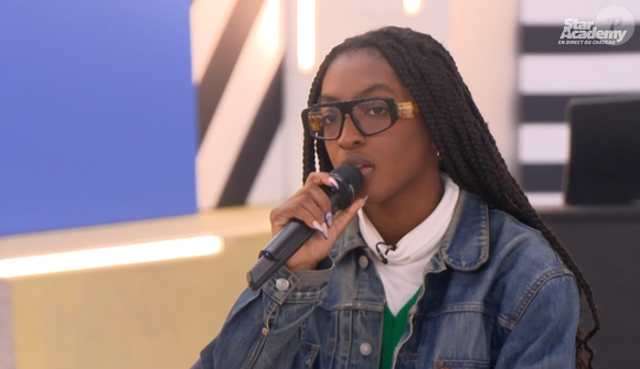 Evaluation d'Ebony dans la "Star Academy 2024", le 26 novembre, sur TF1+