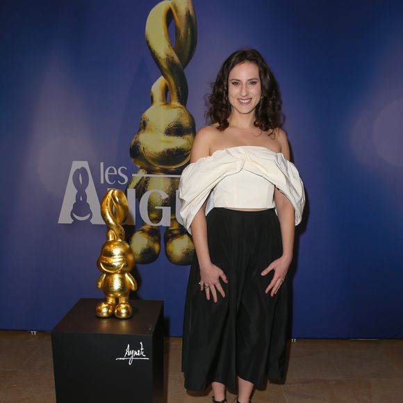 Charlotte Dhenaux -  Première cérémonie des "Auguste de l'humour"  récompensant les spectacles de stand up comedy et les performances humoristiques, à la salle "Nouveau Siècle" à Lille, dans le nord de la France, le 3 février 2025. © Stéphane Vansteenkiste/Bestimage