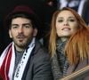 En effet, Joy Esther s'est séparée de son compagnon Andrea Condorelli, le papa de sa fille Nina, âgée de 2 ans et demi. 
Joy Esther et son compagnon Andrea Condorelli lors du match de Ligue des Champions, 8ème de finale, Paris Saint-Germain contre le FC Barcelona au parc des Princes à Paris, France, le 14 février 2017. Le PSG a remporté le match sur le score de 4-0. © Cyril Moreau/Bestimage