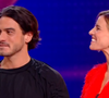 Mais cette fois-ci en Belgique et aux côté de son compagnon Romain Guillermic.
Fauve Hautot et son compagnon Romain Guillermic dans "Danse avec les stars" sur TF1 le 3 avril 2026.