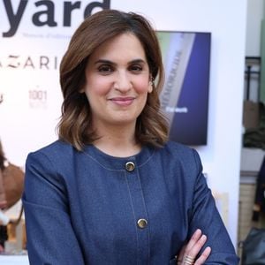 Sonia Mabrouk  - Festival du Livre de Paris 2025 au Grand Palais à Paris le 11 avril 2025.
© Denis Guignebourg / Bestimage