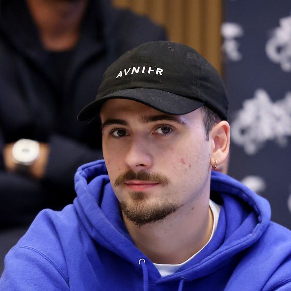 Pierre Garnier - Conférence de presse de la nouvelle édition du Foot-Concert organisé par le Réseau A.Ma.N.D./Huntington Avenir à la LDLC Arena à Lyon le 11 Novembre 2024. © Dominique Jacovides/Bestimage