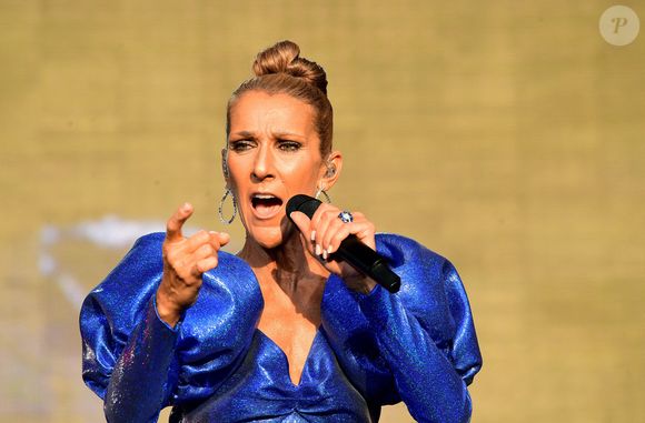 Céline Dion se produisant au British Summer Time à Hyde Park, Londres, lundi 30 mars 2026. Photo par : Ian West/PA Wire