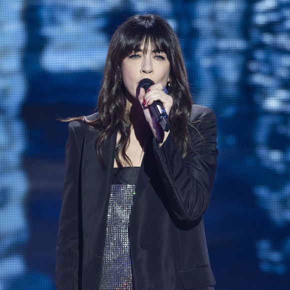 Nolwenn Leroy lors de l'enregistrement de la soirée "Les 30 ans du sidaction - la soirée événement" au Grand Rex à Paris diffusée le 23 mars 2024 sur France 2. © Cyril Moreau / Coadic Guirec / Bestimage