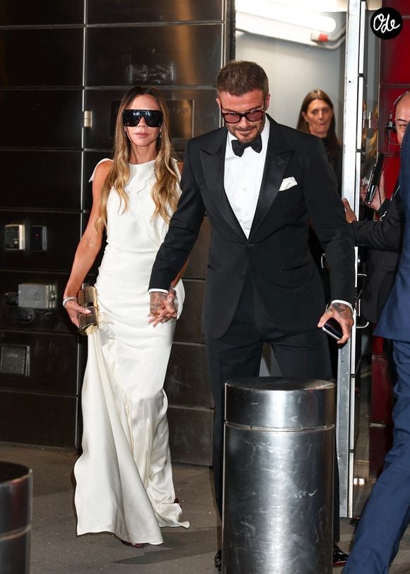 Sir David et Lady Victoria Beckham assistent au gala 2026 TIME100 au Jazz at Lincoln Center à New York. Photo par Backgrid USA / Bestimage