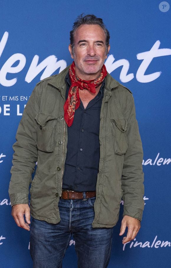 Jean Dujardin - Avant-première du film "Finalement" de C. Lelouch qui fête son 87ème anniversaire au Grand Rex à Paris le 30 octobre 2024. © Pierre Perusseau/Bestimage