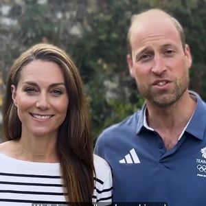 Le prince William, prince de Galles, avec une barbe de quelques jours et Catherine (Kate) Middleton, princesse de Galles félicitent les athlètes britanniques dans une vidéo, à l'issue les Jeux Olympiques de Paris2024 (JO). © Instagram / Prince and Princess of Wales
© Instagram / Prince and Princess of Wales via Bestimage
