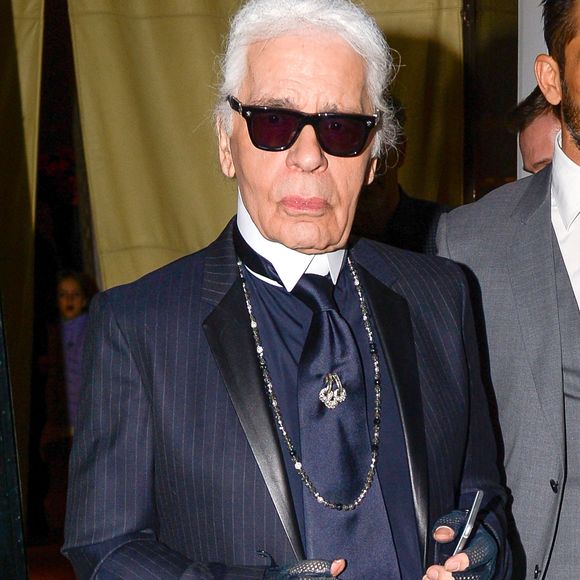 La vente ne sera définitive que dans 10 jours, après une période de surenchères.

Karl Lagerfeld de sortie à New York, le 30 mars 2015. FAMEFLYNET / BESTIMAGE