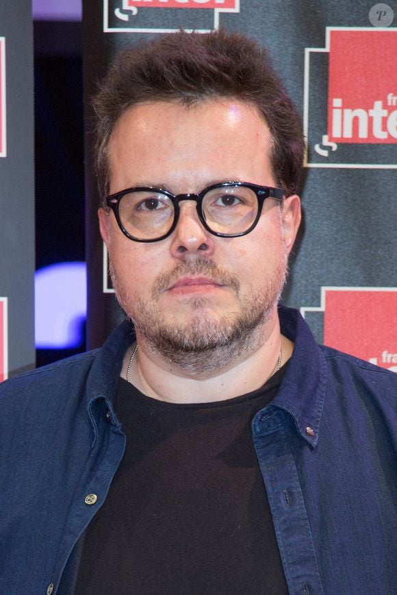 Nicolas Demorand pour France Inter lors de la présentation des programmes de Radio France pour 2016/17 à Paris, France, le 30 août 2017. Photo by Nasser Berzane/ABACAPRESS.COM