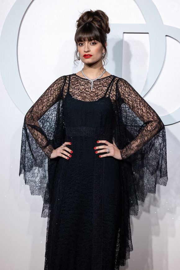 Clara Luciani - Soirée de gala en hommage à Patrick Dupond à l'Opéra de Paris le 21 février 2023. © Olivier Borde/Bestimage