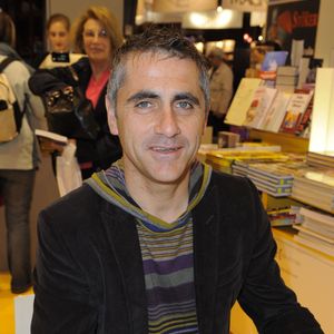 Laurent Jalabert lors du Salon du livre, à la Porte de Versailles à Paris en 2010. © COADIC GUIREC / BESTIMAGE
