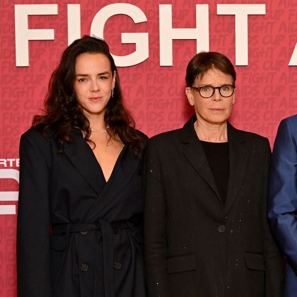 Pauline Ducruet et la princesse Stéphanie de Monaco durant la soirée de gala du "Fight Aids Cup 2026" à l'hôtel Fairmont Monte-Carlo à Monaco, le 24 janvier 2026. © Bruno Bebert / Bestimage
