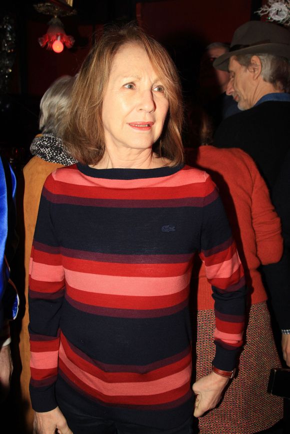 Exclusif - Nathalie Baye lors du déjeuner pour la remise d'un chèque pour l'l'association Les p'tits poulbots de Montmartre au cabaret Chez Michou à Paris, France, le 19 janvier 2020. Le livre de Michou Prince Bleu de Montmartre au édition Cherche Midi a été mis en vente et les bénéfices seront reversés à l'association. © Philippe Baldini/Bestimage