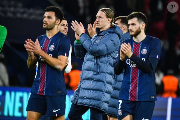 Matvey Safonov (Paris SG) - Match de Ligue des Champions entre le PSG contre le Bayern de Munich au Parc des Princes à Paris le 4 novembre 2025. © Baptiste Autissier/Psnewz/Bestimage