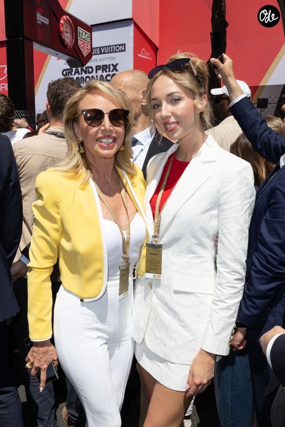 La princesse Camilla de Bourbon des Deux-Siciles et sa fille Maria Chiara de Bourbon des Deux-Siciles assistent au Grand Prix de Formule 1 Louis Vuitton de Monaco 2026, le 7 juin 2026. © Olivier Huitel/Pool Monaco/Bestimage