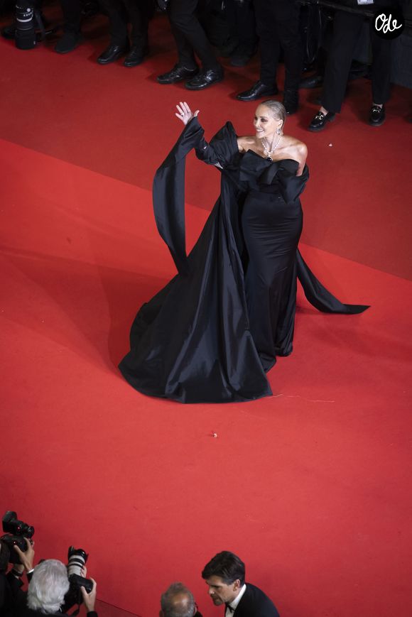 Sharon Stone - Montée des marches du film " Diamond " lors du 79ème Festival International du Film de Cannes, le 19 mai 2026. © Camilla Canalini / Bestimage