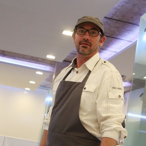 Exclusif - Le chef Paul Pairet à la 1ère édition des "Plumes d'Or du Vin et de la Gastronomie" au Pavillon Vendôme à Paris.
 Marc Ausset Lacroix - Denis Guignebourg / Bestimage