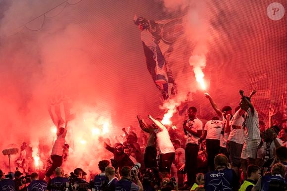 Le PSG remporte la Ligue Des Champions 2025, pour la première fois de son histoire, face à l'Inter Milan (5-0) à l'Allianz Arena de Munich, le 31 mai 2025.
© Cyril Moreau/Bestimage