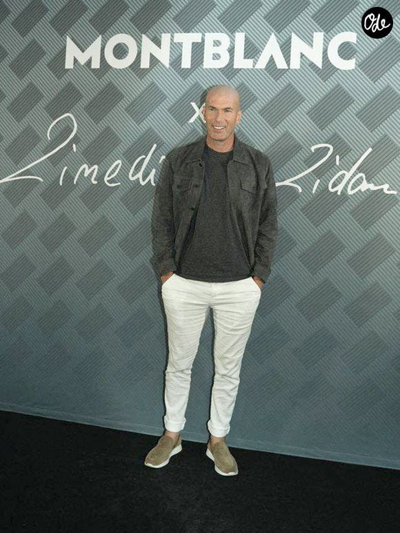 Zinedine Zidane lors de la présentation de la nouvelle collection de montres Montblanc à Madrid, Madrid le 24 septembre 2024 Cordon / Bestimage