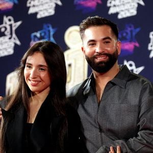 Kendji Girac et Ambre (Star Academy 2025) au photocall de la 27ème édition des NRJ Music Awards au palais des Festivals de Cannes, France, le 31 octobre 2025. © Dominique Jacovides/Bestimage
