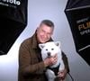 Exclusif - Portrait de Pascal Bataille et son chien lors de l'enregistrement de l'émission "Chez Jordan de Luxe" à Paris. Le 11 décembre 2024
© Cédric Perrin / Bestimage