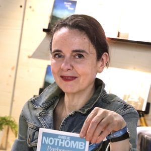 Amelie Nothomb - Festival du livre de Paris 2024 le 12 avril 2024. © Cedric Perrin / Bestimage