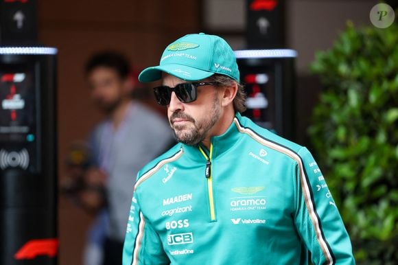Fernando Alonso pour Aston Martin Aramco au Grand Prix de Monaco 2025 le 23 mai 2025 © Alessio De Marco/ZUMA Press Wire/Bestimage