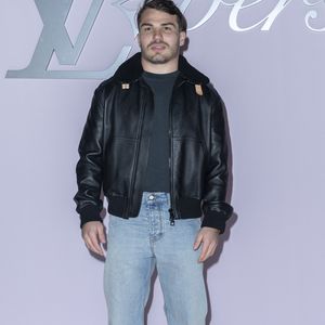 Antoine Dupont - Photocall pour le défilé Louis Vuitton prêt à porter hommes Automne / hiver  2025 - 2026 lors de la fashion week à Paris le 21 2025. © Olivier Borde /Bestimage