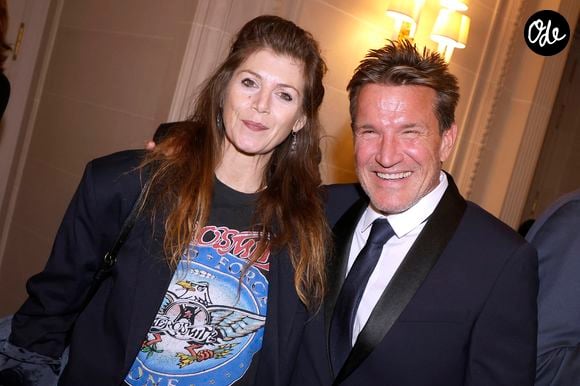 Benjamin Castaldi et sa femme Aurore Aleman à la 48ème édition de la soirée de gala "The Best Awards" à l'hôtel George V Four Seasons à Paris le 26 janvier 2026. © Cédric Perrin / Bestimage