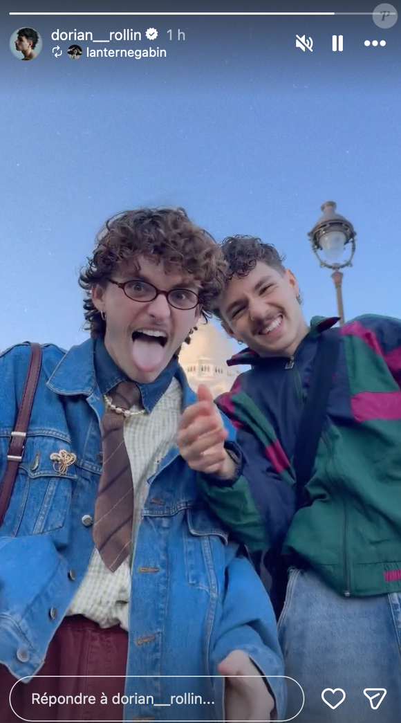 Avec ces images complices, il a officialisé sa relation auprès de ses abonnés.

Capture Instagram - Dorian Rollin