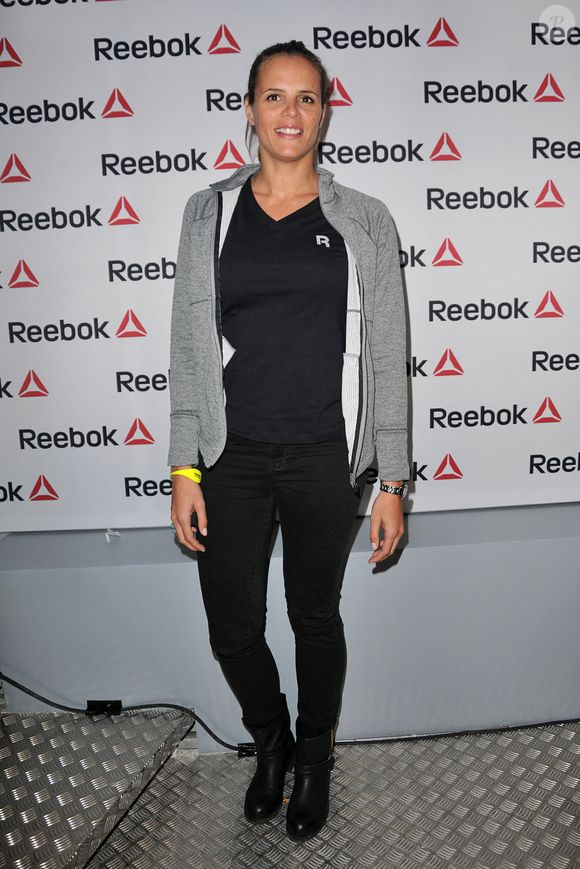 Laure Manaudou participe à l'événement d'ouverture du Concept Store Reebok à l'Avenue de L'Opéra à Paris, France, le 4 décembre 2013. Photo by Thierry Plessis/ABACAPRESS.COM
