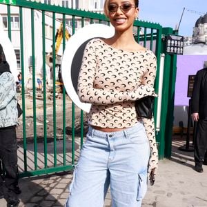 La maison cherche désormais une solution pour poursuivre son développement.
Flora Coquerel - Arrivées au défilé de mode Femmes prêt-à-porter automne-hiver 2024/2025 "Marine Serre" lors de la fashion week de Paris. Le 4 mars 2024
© Christophe Aubert via Bestimage