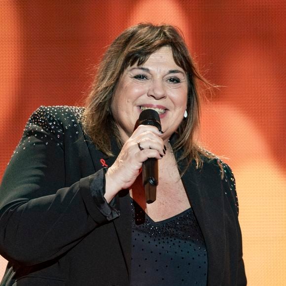 Exclusif - Michèle Bernier lors de l'enregistrement de la soirée "Les 30 ans du sidaction - la soirée événement" au Grand Rex à Paris diffusée le 23 mars 2024 sur France 2
À l'occasion du week-end du Sidaction, qui aura lieu les 22, 23, 24 mars prochain, et pour célébrer cette édition anniversaire, cette soirée-événement mettra l'espoir à l'honneur. 
L'émission reviendra sur le combat de la pop culture, qui a permis de faire bouger les lignes ces trente dernières années. Accompagnée d'un orchestre symphonique, Line Renaud, en fil rouge de la soirée, sera entourée des fidèles du Sidaction P.Obispo, C.Dechavanne, M.Robin, JP.Gaultier, V. et D.Burki. Ils seront les passeurs d'histoires de cette grande soirée. À leurs côtés, de nombreux artistes se succéderont sur scène.
Des prestations uniques puisque chaque tableau a été conçu et chorégraphié spécialement pour l’occasion.

© Cyril Moreau / Coadic Guirec / Bestimage