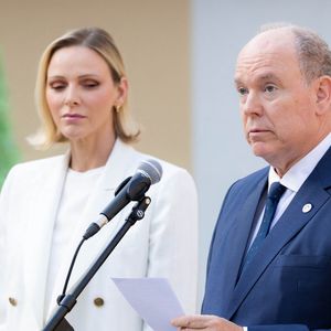 Le prince Albert II de Monaco et la princesse Charlène de Monaco ont accueilli au Palais princier les ambassadeurs et représentants permanents des 46 États membres de l'organisation du Conseil de l'Europe, Monaco le 2 septembre 2026. © Olivier Huitel/Pool Monaco/Bestimage