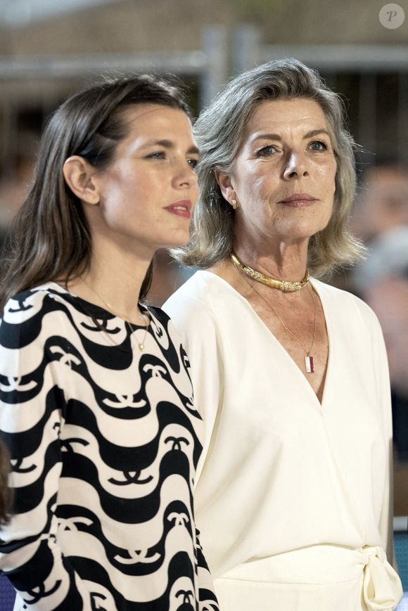 Photo d'archives du 03 juillet 2021 de la princesse Caroline de Hanovre et de Charlotte Casiraghi assistant au 15ème Jumping international de Monte-Carlo à Monte-Carlo, Monaco. - Caroline de Monaco fête son 65e anniversaire le dimanche 23 janvier. Photo by David Niviere/ABACAPRESS.COM