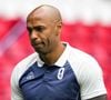 Avec Kabuto, Thierry Henry a participé à la création d’une collection portant son nom, composée de deux valises commercialisées en édition limitée. 

Thierry Henry au Match de football en finale des jeux olympiques Paris 2024 (JO 2024) France / Espagne le 9 août 2024.
© Oscar J Barroso/AFP7 via ZUMA Press Wire / Bestimage