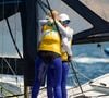 Depuis un an, Charline Picon passe par toutes les émotions.

Charline Picon et Sarah Steyaert (France) pendant l'épreuve 49er FX (Voile, Skiff) comptant pour les Jeux Olympiques de Paris 2024 à la marina de Marseille, en France, le 2 août 2024.

© Norbert Scanella/Panoramic/Bestimage