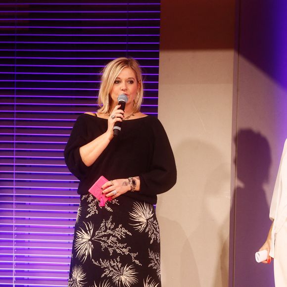 Et son enfance avec des parents célèbres et divorcés.

Exclusif - Flavie Flament (trophée d'honneur) - Cérémonie des "Trophées Media Club Elles 2024" à la SACEM à Neuilly-sur-Seine, France, le 7 février 2024. © Christophe Clovis/Bestimage