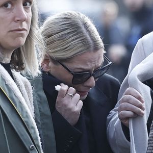 Audrey Salomone a été un pilier pour Bruno Salomone tout au long de son combat contre le cancer.

Audrey Salomone - Arrivées aux obsèques de Bruno Salomone en l'église Sainte-Anne de Polangis de Joinville-le-Pont (Val-de-Marne) le 23 mars 2026. © Cyril Moreau Dominique Jacovides / Bestimage