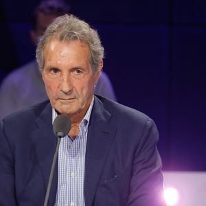 Jean-Jacques Bourdin - Conférence de presse de rentrée de BFMTV saison 2021/2022 à l'Altice Campus à Paris, France, le 25 août 2021. © Christophe Clovis/Bestimage