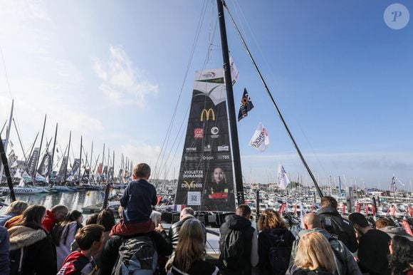 10ème édition du Vendée Globe 2024 aux Sables d'Olonne - Violette DORANGE from France sailing DEVENIR during the Vendee Globe 2024 at on November 9, 2024 in Les Sables-d'Olonne, France