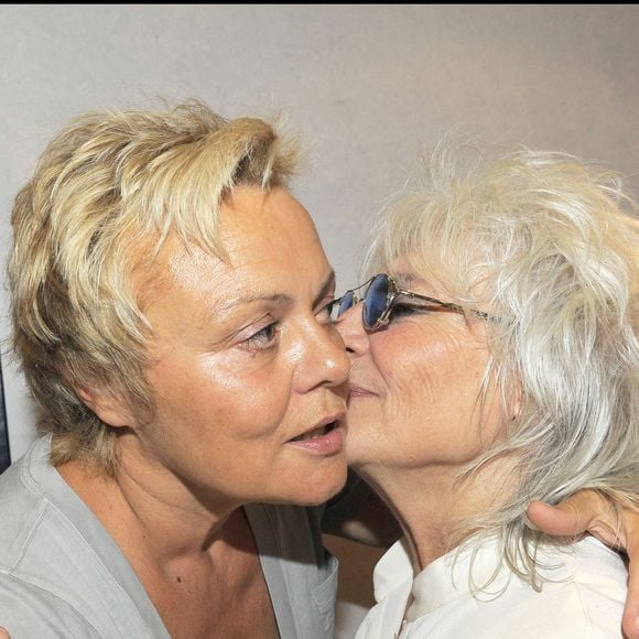 Muriel Robin et Catherine Lara au Palais des sport le 14 février 2020. COADIC GUIREC / BESTIMAGE