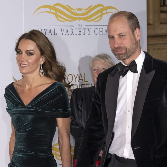Le 19 novembre 2025 : Le Prince et la Princesse de Galles arrivent au Royal Variety Performance 2025 au Royal Albert Hall à Londres : William, prince de Galles. © Cover Images via ZUMA Press)