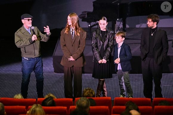 Tchéky Karyo à la présentation des films avant leur projection lors de la 7e édition du festival Cineroman au Pathé gare du Sud, à Nice le 3 Octobre 2025 © Bebert-Jacovides/Bestimage