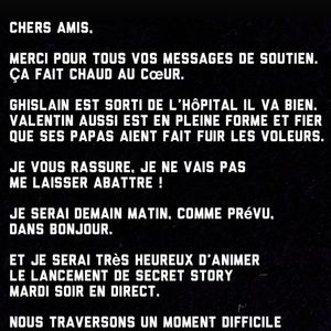 Capture d'écran Christophe Beaugrand - Instagram - juin 2025