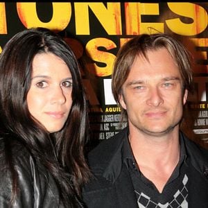 David Hallyday et sa femme Alexandra Pastor à l'Olympia en 2008 - Bertrand Rindoff Petroff / Bestimage