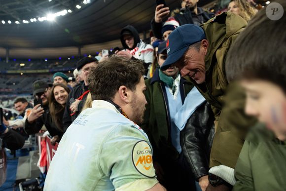 Exclusif - Antoine Dupont lors du match de rugby du Tournoi des Six Nations France contre Angleterre au Stade de France à Saint-Denis le 14 mars 2026. © AGENCE / BESTIMAGE